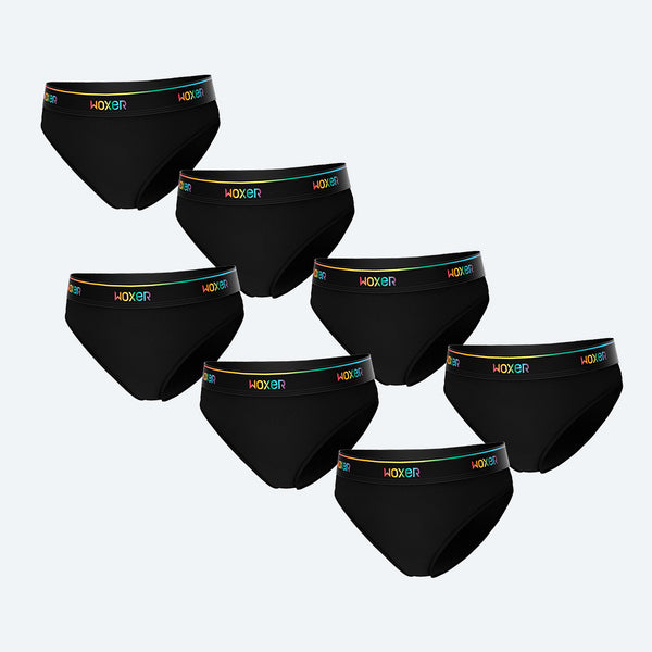 Bikini Pride Black 7-Pack