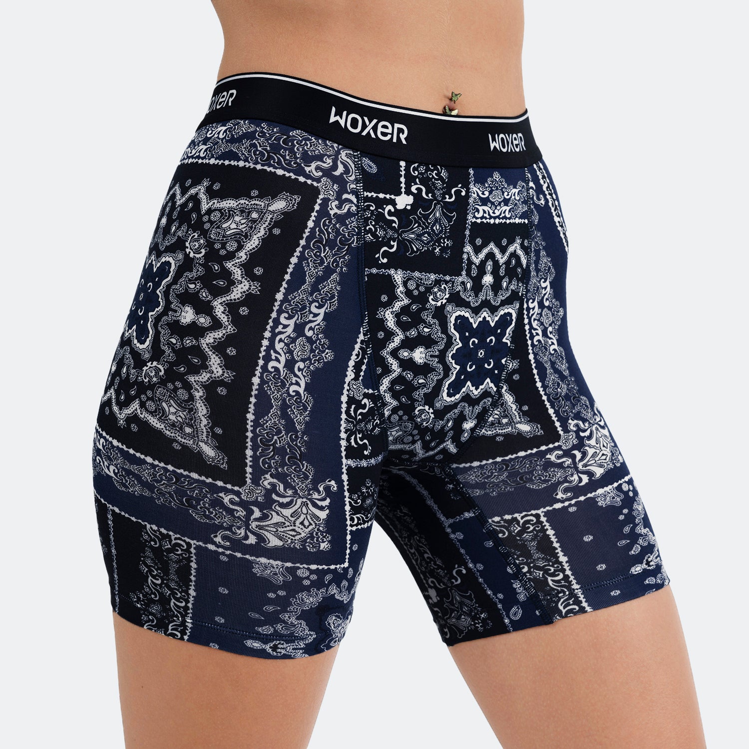 Baller High Waisted Midnight Bandana