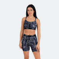 Baller High Waisted Midnight Bandana