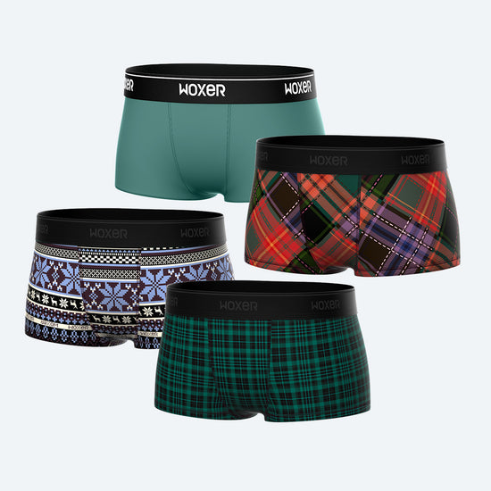 Bold Tartan 4-Pack