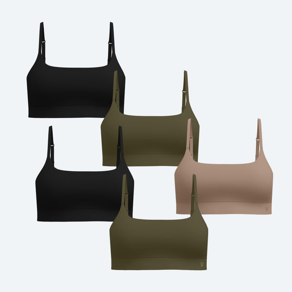Bralette Luxe Energy  5-pack