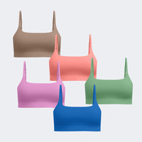 Bralette Luxe Sorbet 5-Pack