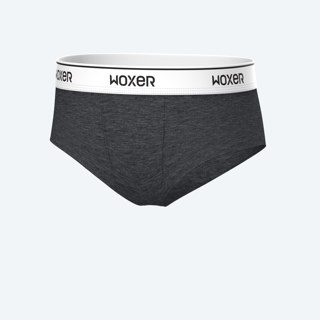 Boxer classic heather charcoal