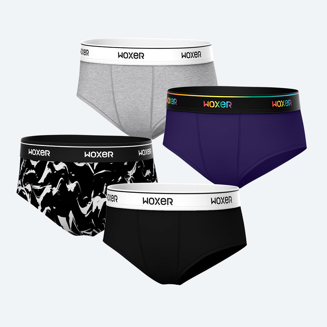 Classic Essential 4-Pack | Women's Boxer's & Boy Shorts | Woxer