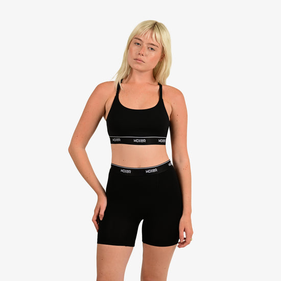 Baller High Waisted Noir 4-Pack