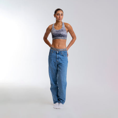 Alena wears a size S