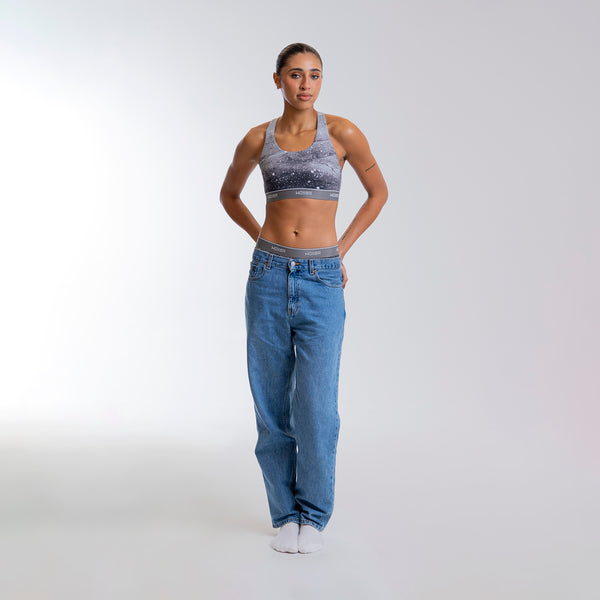 Alena wears a size S