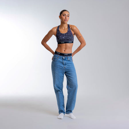 Alena wears a size S