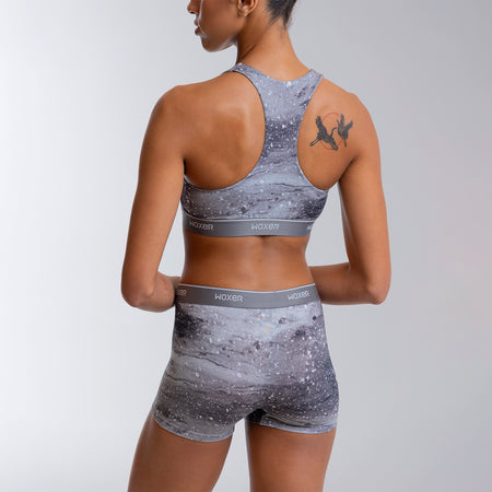 Alena wears a size S