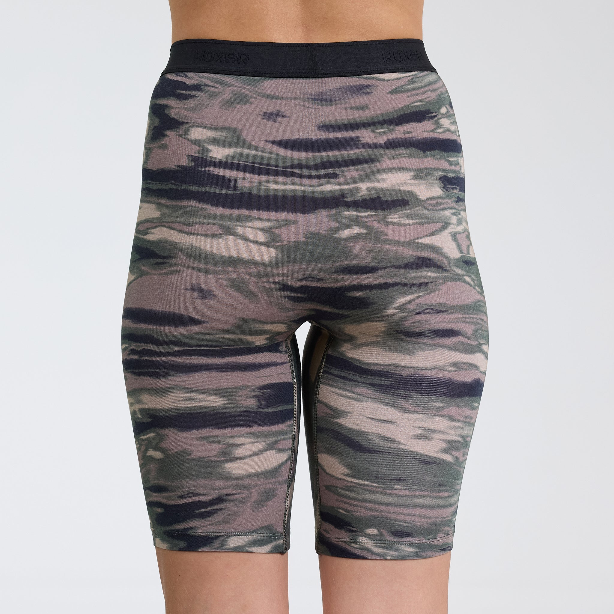 Biker High Waisted Canyon Camo