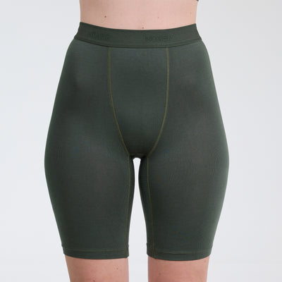 Biker High Waisted Forest