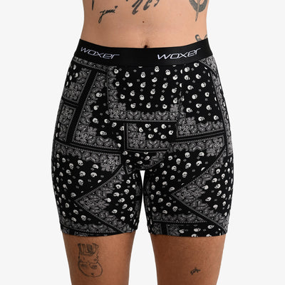 Baller High Waisted Skull Bandana