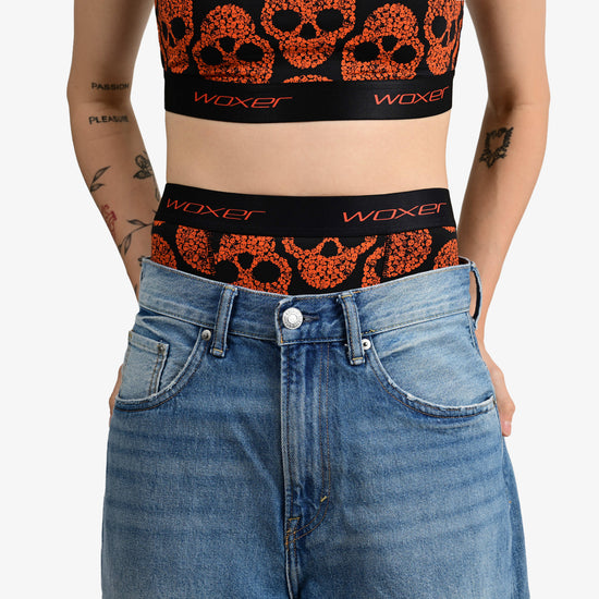 Biker High Waisted Ghost 4-Pack