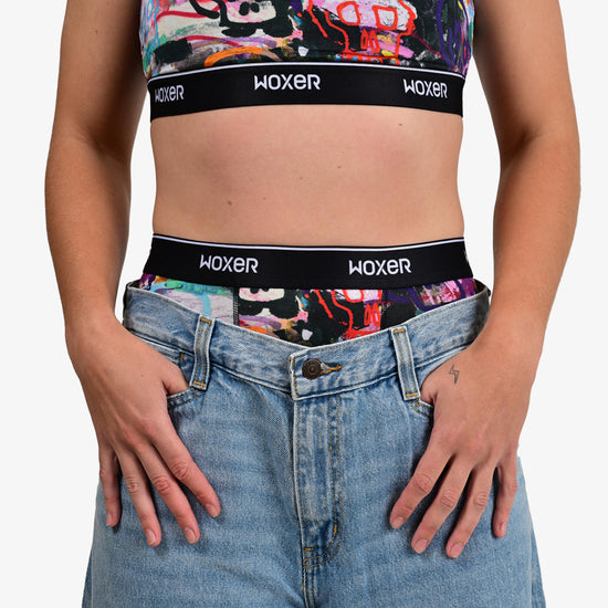 Biker High Waisted Superstitious 4-Pack