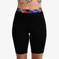 Biker High Waisted Midnight Ghosts