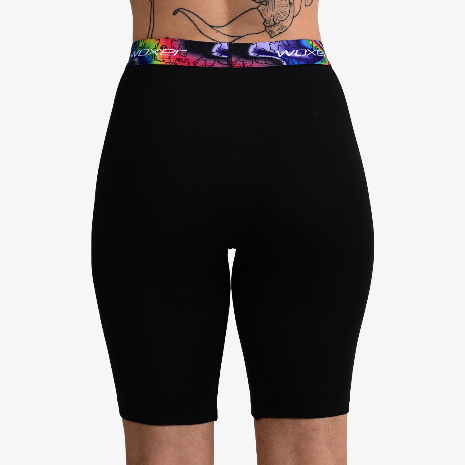 Biker High Waisted Midnight Ghosts