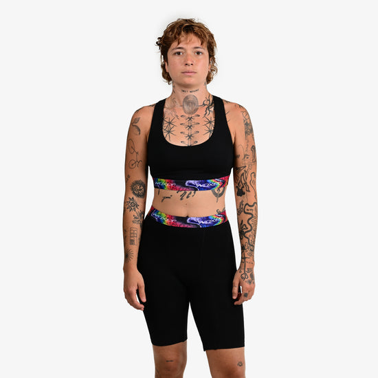 Biker High Waisted Spooked 6-Pack