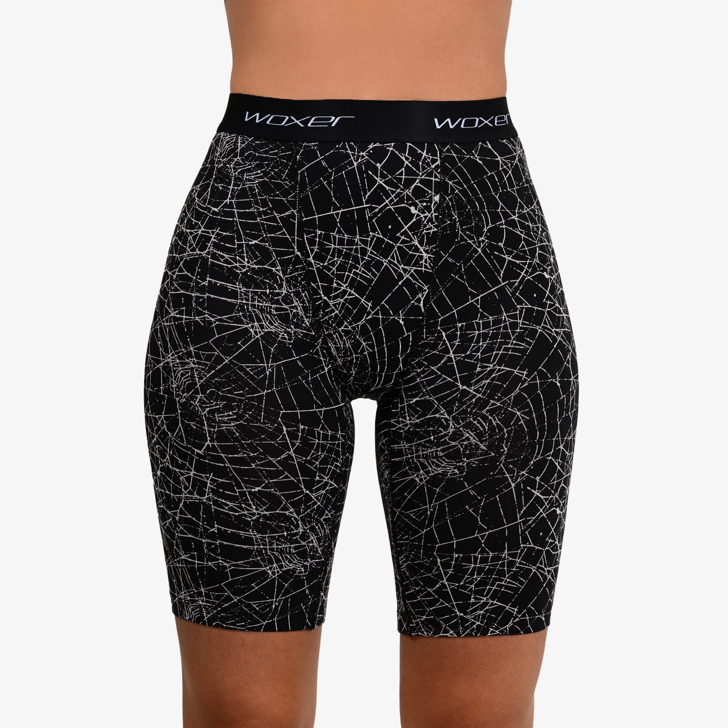 Biker High Waisted Webs They Weave