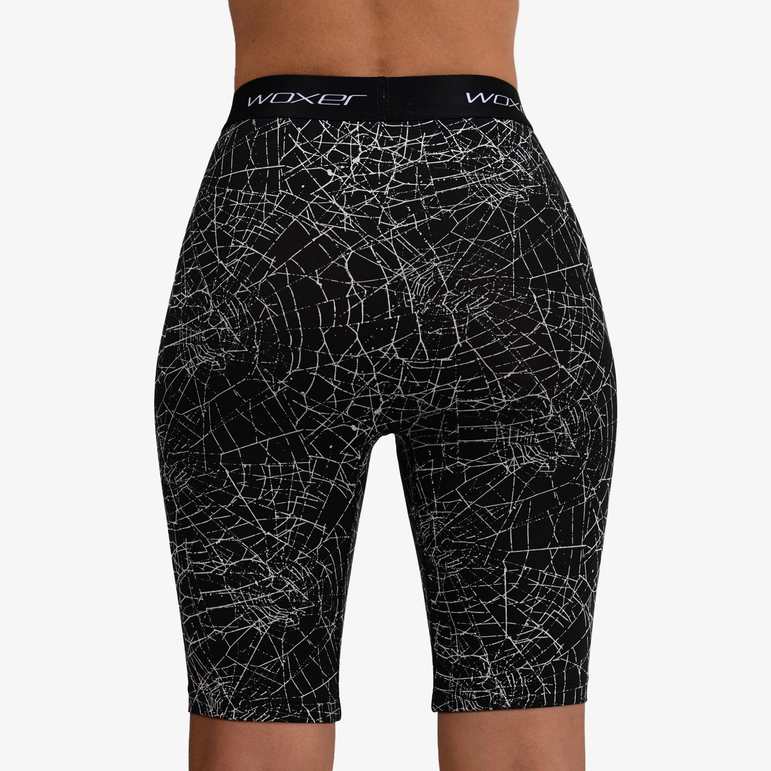 Biker High Waisted Webs They Weave