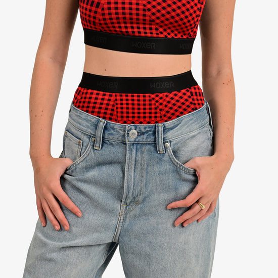 Baller High Waisted Patchwork 4-Pack