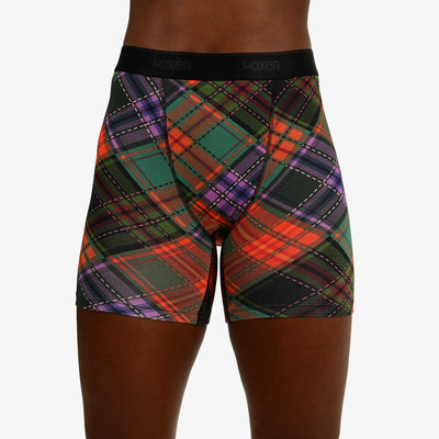 Baller High Waisted Holiday Plaid Mix