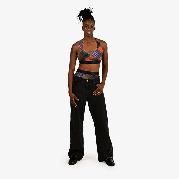 Baller High Waisted Tartan 4-Pack