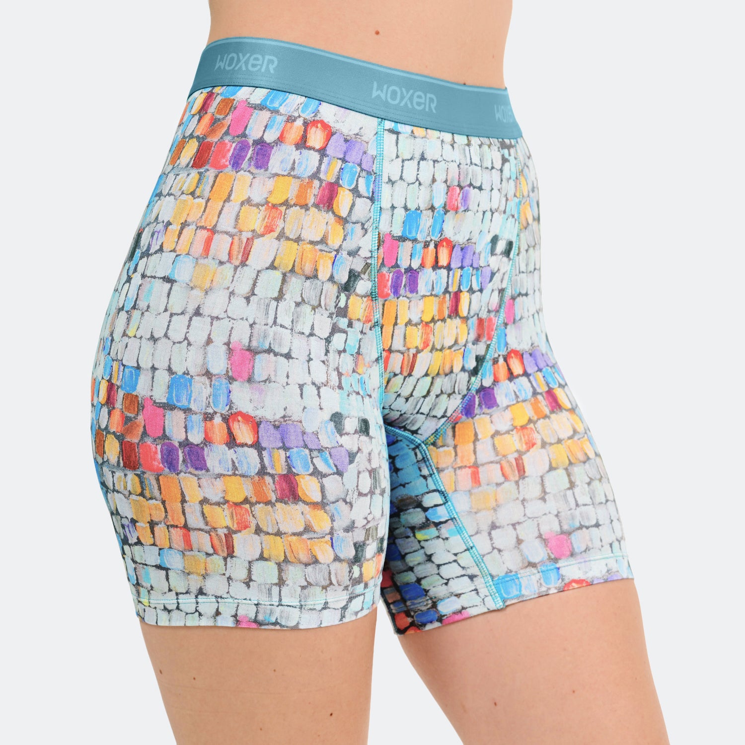 Baller High Waisted Painted Disco