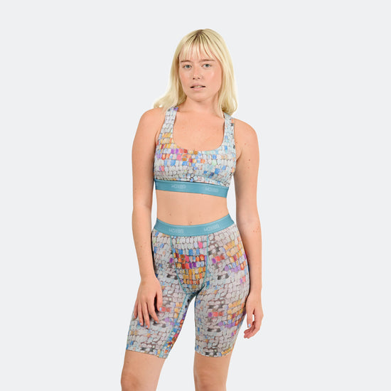 Biker High Waisted Shimmer 4-Pack