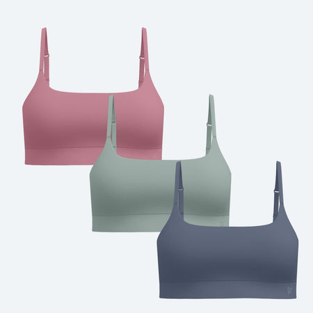 Luxe Bralette Earthed 3-Pack