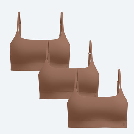 Luxe Bralette Blush 3-Pack