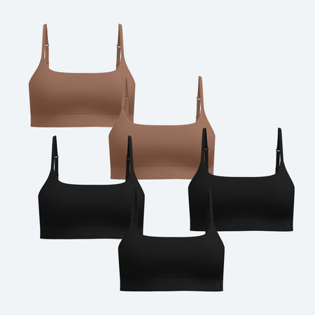 Luxe Bralette Blush 5-Pack