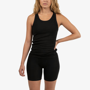 Rib Tank Black