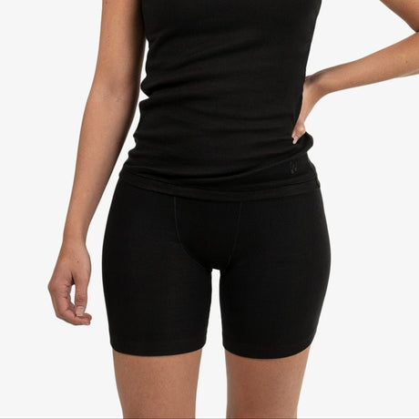 Angelica wears a size M