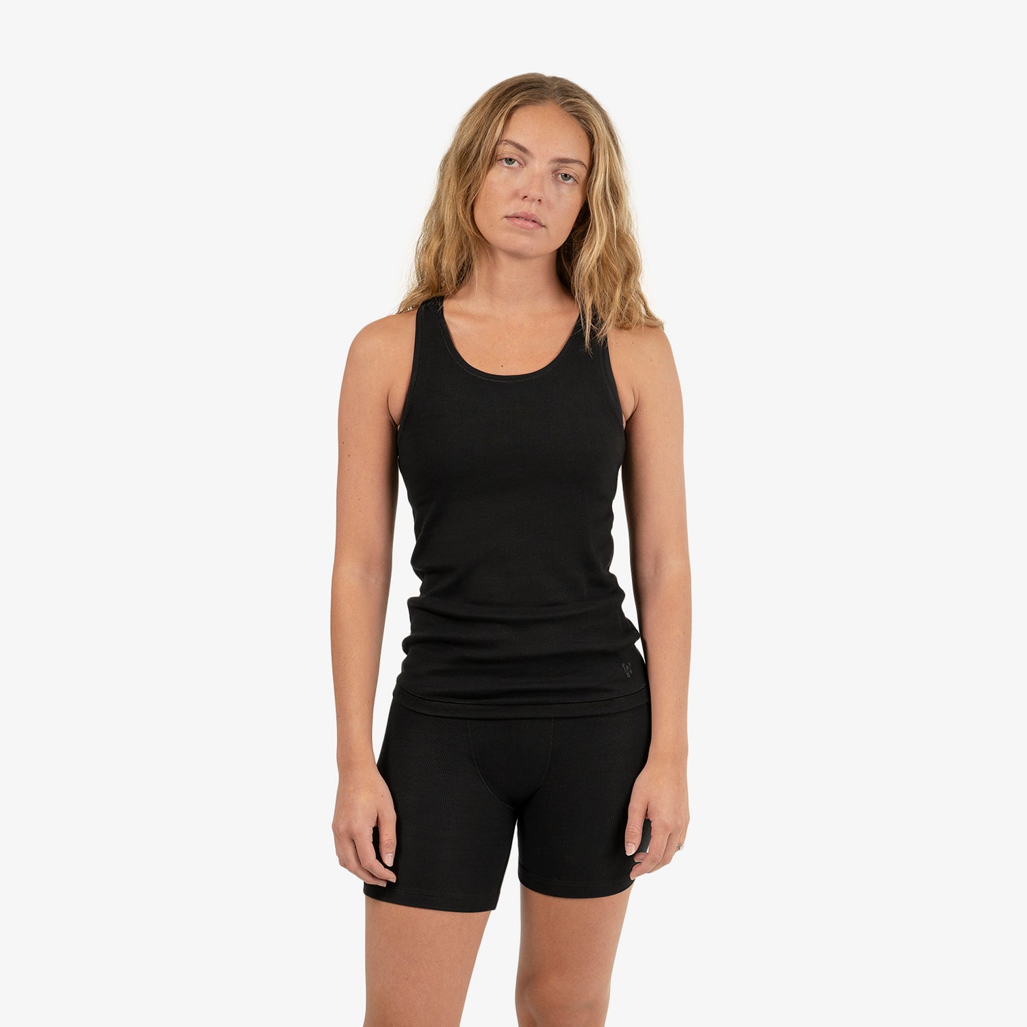 Rib Tank Black