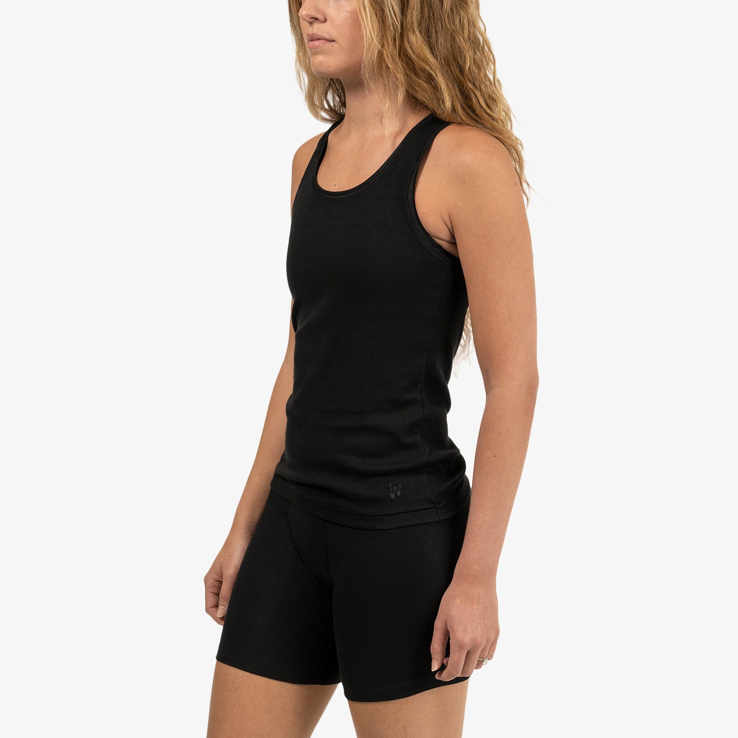 Rib Tank Black