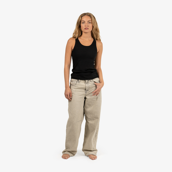 Rib Tank Black 5-Pack