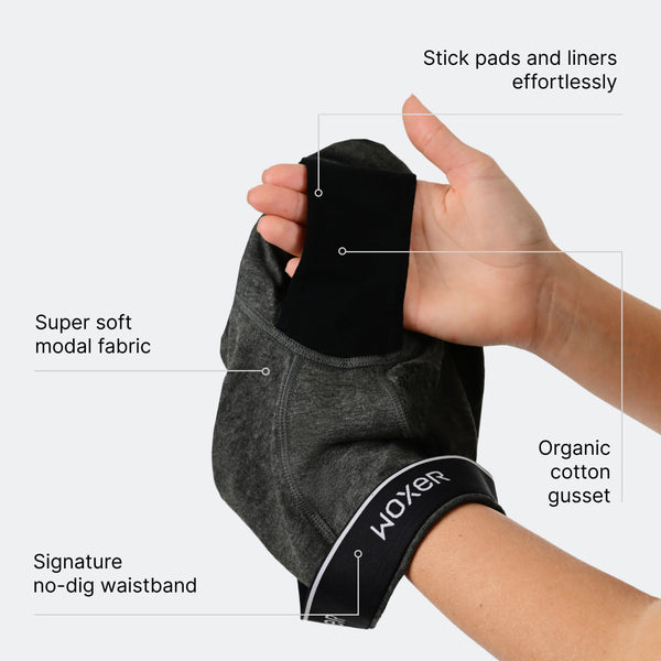 Baller Pad Liner Charcoal Heather 2.0