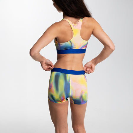 Alexia wears a size S