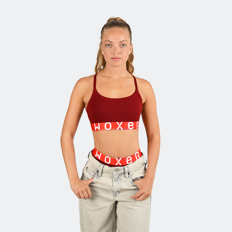 Angelica wears a size S