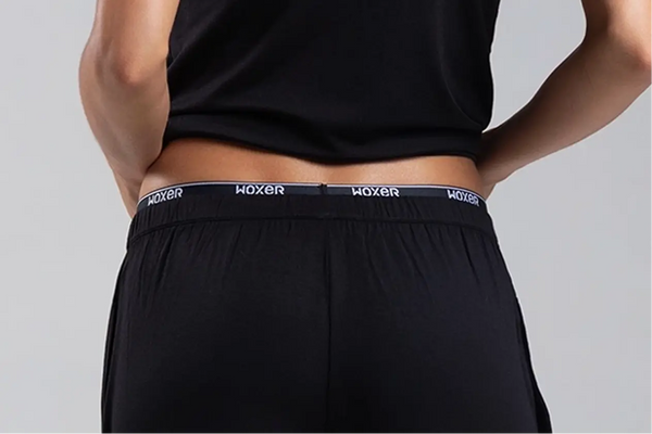 Peek-a-boo elastic waistband