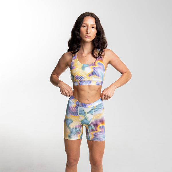 Alexia wears a size S