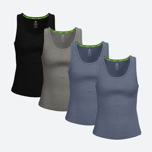 Rib Tank Iconic 4-Pack