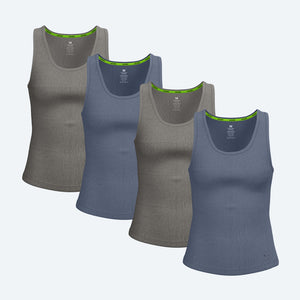 Rib Tank Premium 4-Pack