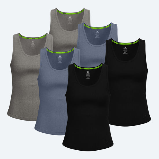 Rib Tank Timeless 6-Pack