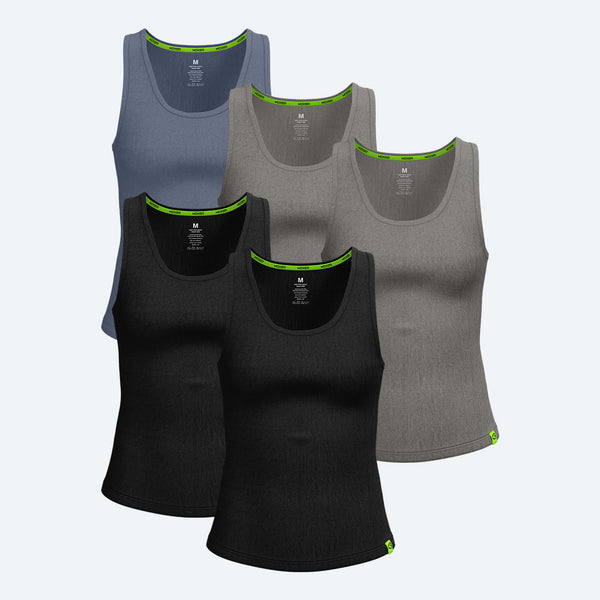 Rib Tank Timeless 5-Pack