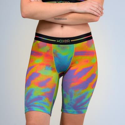 Biker Iridescent Tie-Dye