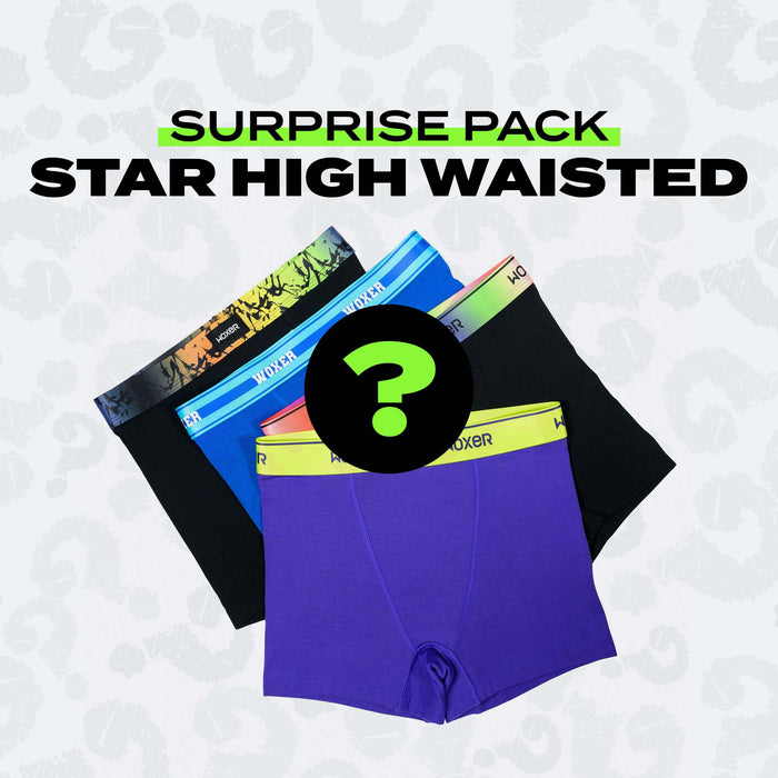 Star High Waisted Surprise 3-Pack