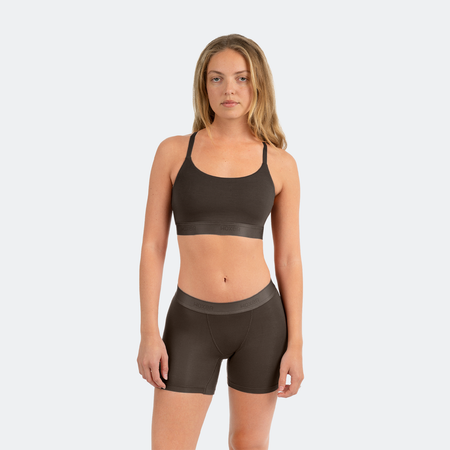 Angelica wears a size S