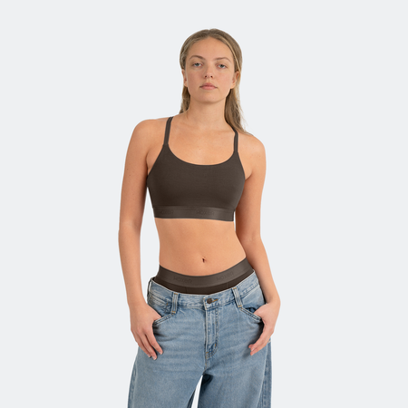 Angelica wears a size S