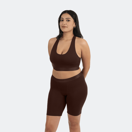 Biker High Waisted Espresso